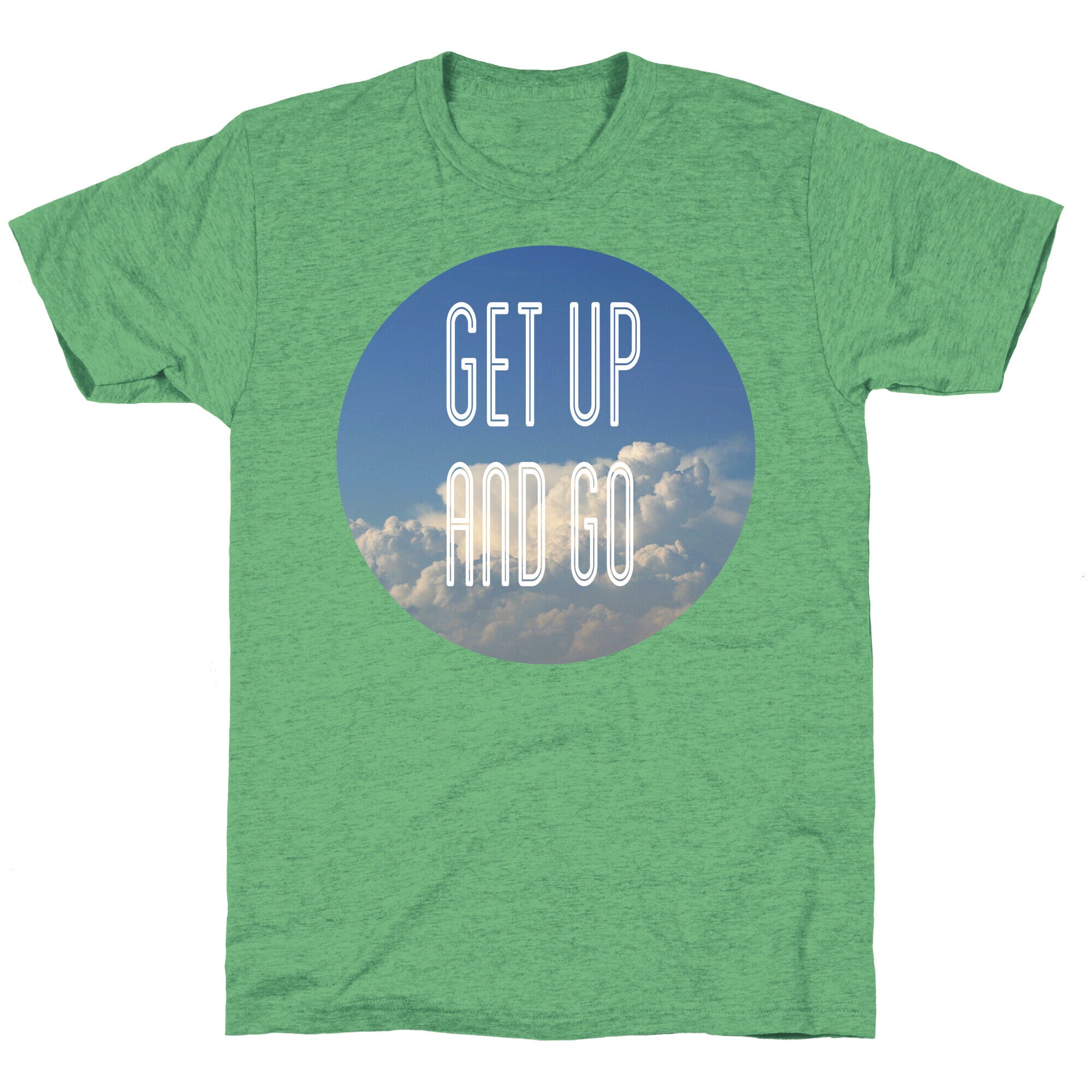 Get up and Go Unisex Triblend Tee